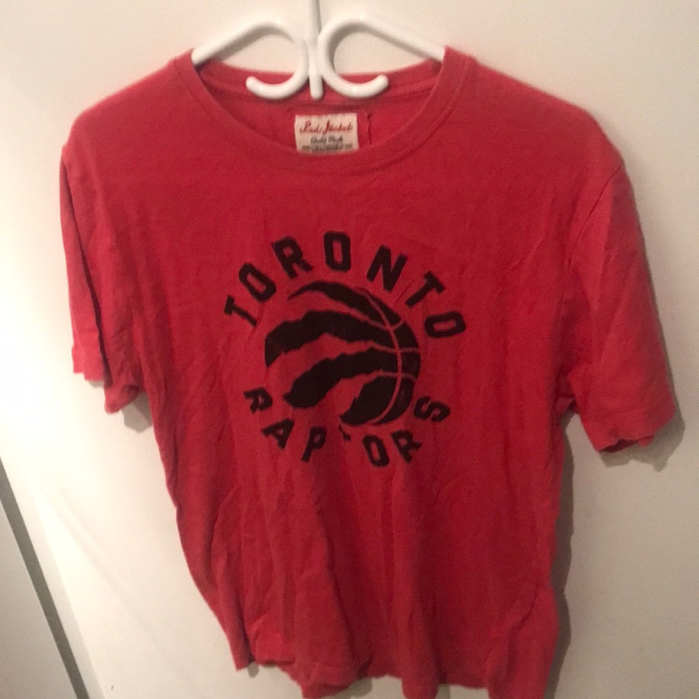 Red Jacket Quality Made Ultra Soft Red and Black Toronto Raptors NBA Tshirt